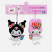 พวงกุญแจตุ๊กตาแม่เหล็ก My Melody & Kuromi