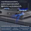 Camel เตาแก๊สหัวคู่สแตนเลส ความแรงไฟ 5.2KW รุ่น D153-T1