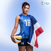 GRAND SPORT เสื้อวอลเลย์บอลทีมชาติหญิง แขนกุด 014385 ปี 2026