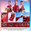 เสื้อวอลเลย์บอลทีมชาติหญิงแขนกุด ขาว 2026
