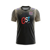 เสื้อวอลเลย์บอลทีมชาติชายแขนสั้น ดำ 2026