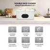 My Home หม้อหุงข้าว 2IN1 ขนาด 2.2 ลิตร รุ่น RC2101 