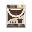 M2S Lifestyle เสื้อยืดริงเกอร์ สีน้ำตาลครีม