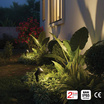 HI-TEK  โคมไฟปักดินสำหรับหลอด GU5.3 รุ่นเดลต้า II พร้อมหลอด