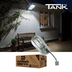 HI-TEK โคมไฟติดผนังพร้อมขายึด IP54 ขั้วE27 รุ่น แทงค์ พร้อมหลอด