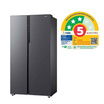 TOSHIBA ตู้เย็น Side by Side ความจุ 20.6 คิว รุ่น GR-RS780WI-PMT(06)