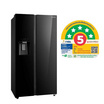 TOSHIBA ตู้เย็น Side by Side ความจุ 20 คิว รุ่น GR-RS755WIA-PGTH(22)