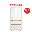 TOSHIBA ตู้เย็นหลายประตู ความจุ 18.8 คิว รุ่น GR-RF690WI-PGTH(67)
