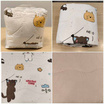 Sunday stories ผ้านวมไหมญี่ปุ่น ลาย Cozy Paws