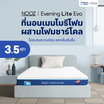 Nooz Evening Lite Evo ที่นอนเมมโมรีโฟมคูลผสานโฟมชาร์โคล