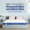 Nooz Evening Lite Evo ที่นอนเมมโมรีโฟมคูลผสานโฟมชาร์โคล