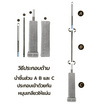โพลี-ไบรท์ ไม้ถูพื้นรีดน้ำในตัว (2in1) รุ่น Express