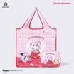 กระเป๋าพับเก็บ พร้อมกระเป๋าใส่เหรียญ Sanrio Characters - ชมพู