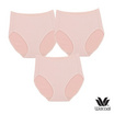Wacoal Panty กางเกงในรูปทรง SHORT แบบเต็มตัว รุ่น WU4T34 สีเบจ Set 3 ชิ้น