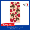 ผ้าขนหนูเช็ดผม monchhichi 15x30 นิ้ว สตรอว์เบอร์รี TW02
