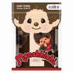 ผ้าขนหนูเช็ดผม monchhichi 15x30 นิ้ว สีน้ำตาลลายทาง TW05