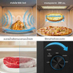 Midea ไมโครเวฟ สีดำ Inverter Digital ขนาด 25 ลิตร รุ่น MMO25PVV-EMPFBK