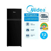 Midea ตู้เย็น 2 ประตู ขนาด 7.2Q รุ่น MDRT294FG30TH-สีดำ