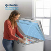 Midea ตู้แช่ Chest Freeze ขนาด 10.4Q รุ่น MDRC411FZG01TH