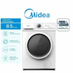 Midea เครื่องซักผ้าฝาหน้า ฝาหน้า 1 ถัง BLDC อินเวอร์เตอร์ 8.5 กิโลกรัม รุ่น MF100W85B