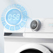 Midea เครื่องซักผ้าฝาหน้า ฝาหน้า 1 ถัง BLDC อินเวอร์เตอร์ 8.5 กิโลกรัม รุ่น MF100W85B