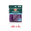 3M สก๊อตช์ไบรต์ ผ้าไมโครไฟเบอร์ 2in1 (แพ็ก 3 ชิ้น)
