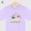 เสื้อยืด ฝีพระหัตถ์ น้องหวานใจ สีม่วง