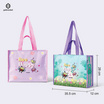 กระเป๋าผ้าลิปสต็อป ฝีพระหัตถ์ น้องหวานใจ สีม่วง