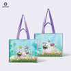 กระเป๋าผ้าลิปสต็อป ฝีพระหัตถ์ น้องหวานใจ สีเขียว