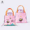เซ็ตกระเป๋า ฝีพระหัตถ์ น้องหวานใจ สีชมพู-เขียว
