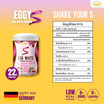 EGGY S โปรตีนไข่ขาว พลัส รสช็อคโกเบอร์รี่ บรรจุ 210 กรัม