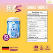 EGGY S โปรตีนไข่ขาว พลัส รสบลูเบอร์รี่ผสมกลิ่นโยเกิร์ต บรรจุ 210 กรัม