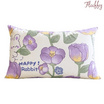 Fluffy หมอนหนุน ลาย Purple Tulip 17x27นิ้ว