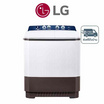 LG เครื่องซักผ้า 2 ถัง ระบบ Roller Jet ซัก 10 กก. ปั่น 8 กก. รุ่น TT10NARG