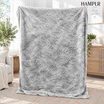 HAMPLR ผ้าห่มขนนุ่ม สี Cloud Grey ขนาด 60x80 นิ้ว