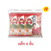เถ้าแก่น้อย สาหร่ายทอด รสเผ็ด คละแบบ 26 กรัม (แพ็ก 6 ชิ้น)
