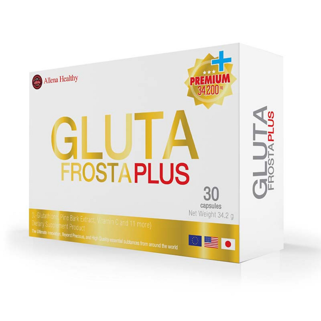 Gluta Frosta plus กลูต้าฟรอสต้าพลัส 30 แคปซูล | AllOnline