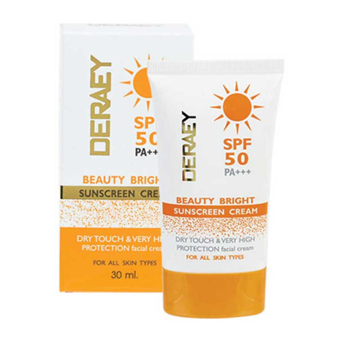 Deraey ครีมกันแดด Beautybright Sunscreen Cream Spf 20 Pa++ 30 มล. |  Allonline