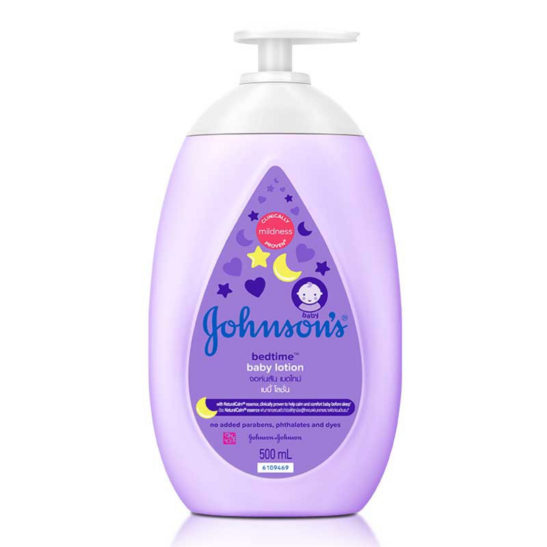 จอห์นสัน โลชั่นเบดไทม์ สีม่วง 500 AllOnline