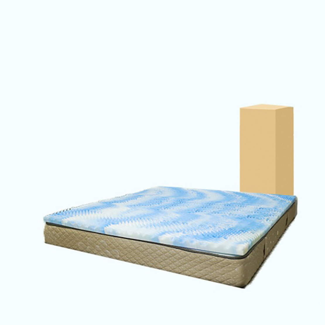 Hot Deal Furniture TOPPER คูลเจลโฟม 7Zone