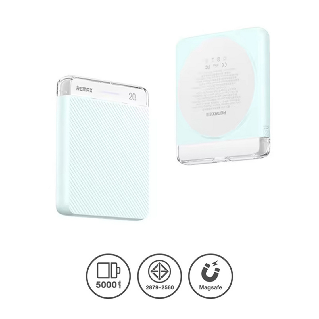 Remax Power Bank Wireless 5000 mAh รุ่น RPP-8 | AllOnline
