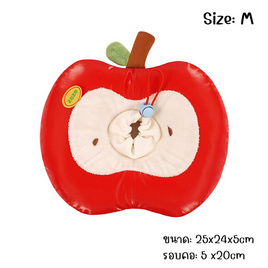 zeze Apple Collar ปลอกคอแอปเปิล ป้องกันแมวเลียแผล สีแดง - zeze, แฟชั่นสุนัข